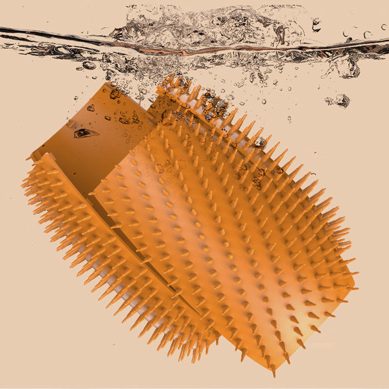 Automatische roterende kattenborstel