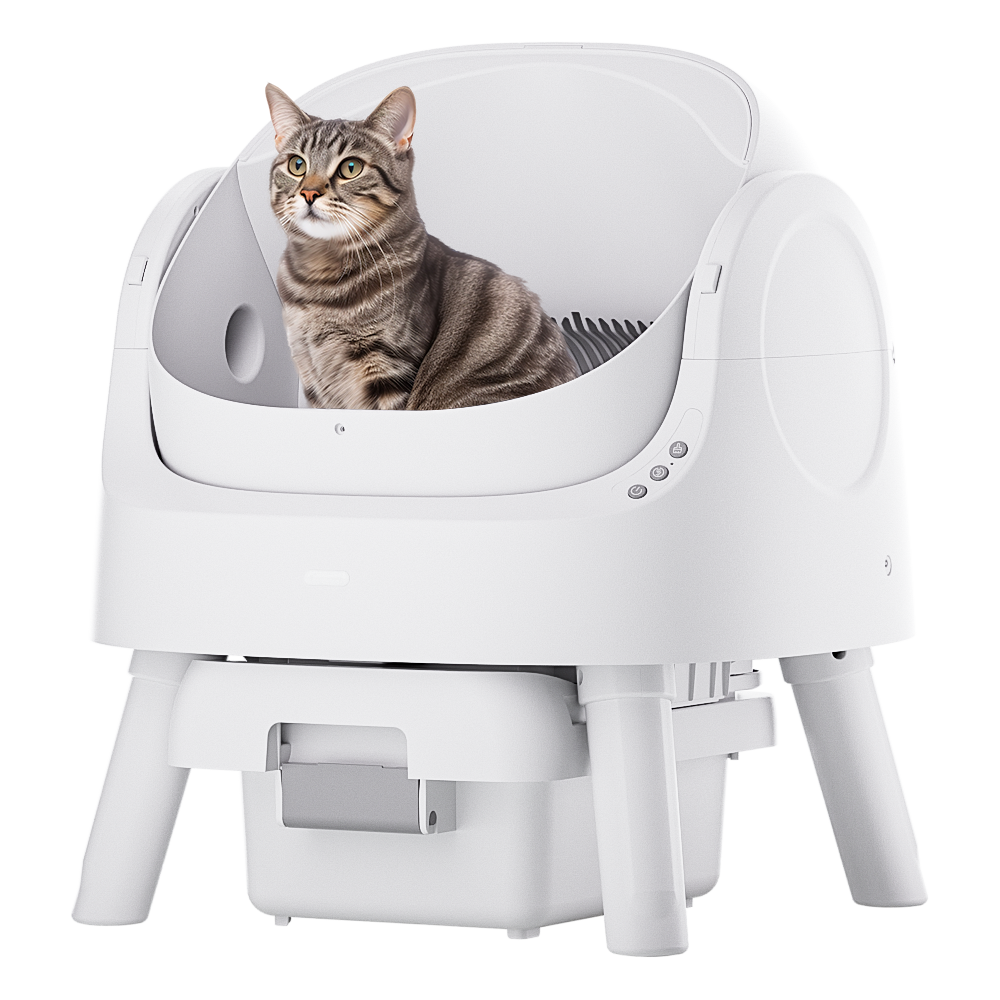 Snoetzo CleanNest – De Zelfreinigende Kattenbak die Jouw Huis Fris Houdt