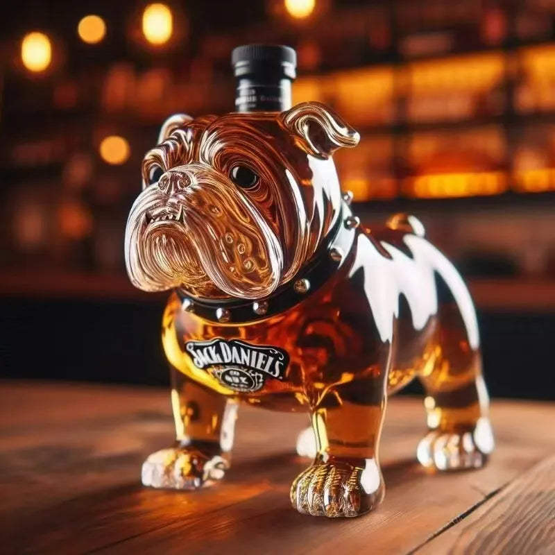 Grappige Bulldog Decanter Set – Leuk voor Hondenbaasjes
