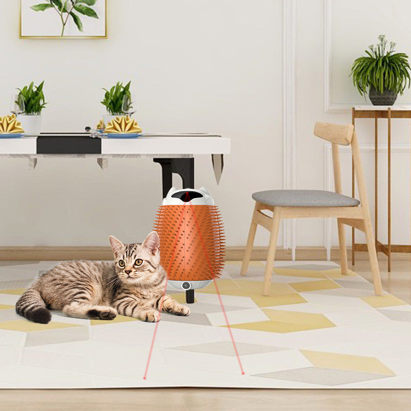 Automatische roterende kattenborstel